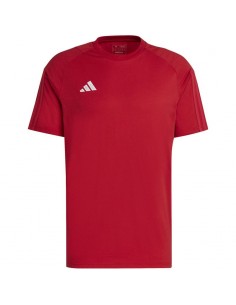 Adidas Tiro 23 Competition Ανδρικό T-shirt Κόκκινο με Λογότυπο HI3051