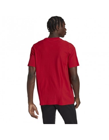 Adidas Tiro 23 Competition Ανδρικό T-shirt Κόκκινο με Λογότυπο HI3051