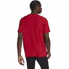 Adidas Tiro 23 Competition Ανδρικό T-shirt Κόκκινο με Λογότυπο HI3051