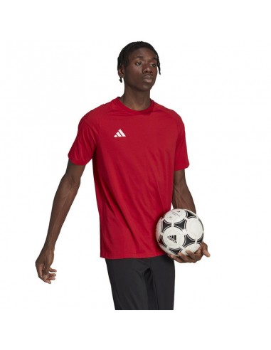 Adidas Tiro 23 Competition Ανδρικό T-shirt Κόκκινο με Λογότυπο HI3051