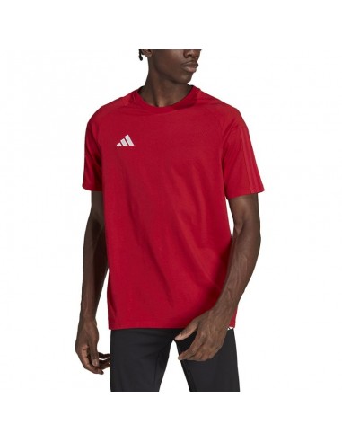 Adidas Tiro 23 Competition Ανδρικό T-shirt Κόκκινο με Λογότυπο HI3051