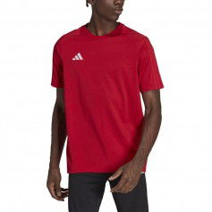 Adidas Tiro 23 Competition Ανδρικό T-shirt Κόκκινο με Λογότυπο HI3051