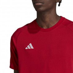Adidas Tiro 23 Competition Ανδρικό T-shirt Κόκκινο με Λογότυπο HI3051