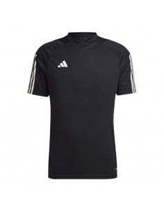 Adidas Tiro 23 Training Αθλητικό Ανδρικό T-shirt Μαύρο με Λογότυπο HK7638