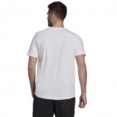 Adidas Terrex Ανδρικό T-shirt Λευκό Μονόχρωμο GU8993