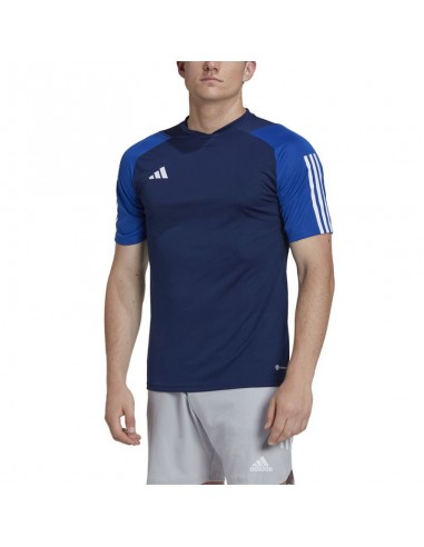 Adidas Tiro 23 Competition Ανδρικό T-shirt Navy Μπλε με Λογότυπο HK7637