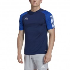 Adidas Tiro 23 Competition Ανδρικό T-shirt Navy Μπλε με Λογότυπο HK7637