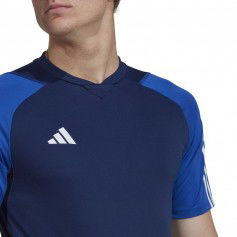 Adidas Tiro 23 Competition Ανδρικό T-shirt Navy Μπλε με Λογότυπο HK7637