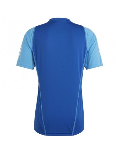 Adidas Tiro 23 Competition Ανδρικό T-shirt Μπλε με Λογότυπο HU1296