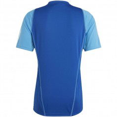Adidas Tiro 23 Competition Ανδρικό T-shirt Μπλε με Λογότυπο HU1296