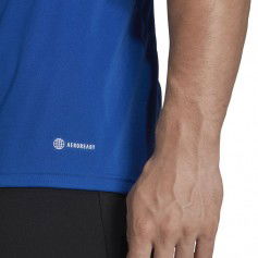 Adidas Tiro 23 Competition Ανδρικό T-shirt Μπλε με Λογότυπο HU1296