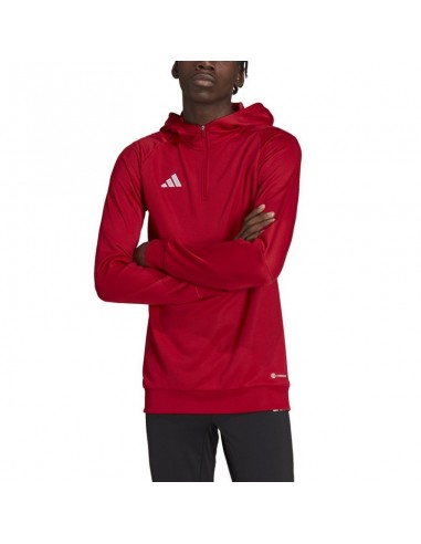 Adidas Tiro 23 Competition Ανδρικό Φούτερ με Κουκούλα Κόκκινο HK8055