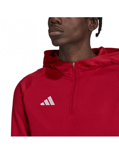Adidas Tiro 23 Competition Ανδρικό Φούτερ με Κουκούλα Κόκκινο HK8055
