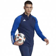 Adidas Tiro 23 Competition Ανδρικό Φούτερ με Κουκούλα Navy Μπλε HK7649