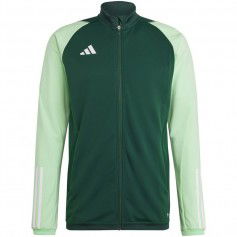 Adidas Tiro Essentials Ανδρική Ζακέτα με Φερμουάρ Πράσινη HU1303