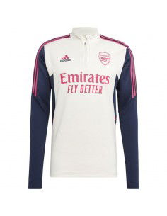 Adidas Condivo 22 Ανδρική Μπλούζα με Φερμουάρ Μακρυμάνικη Off White / Collegiate Navy HT4437