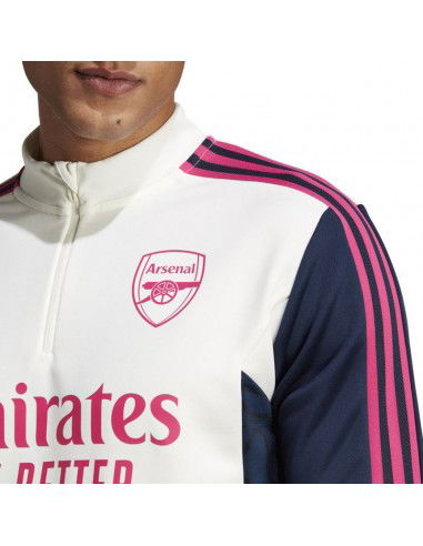 Adidas Condivo 22 Ανδρική Μπλούζα με Φερμουάρ Μακρυμάνικη Off White / Collegiate Navy HT4437