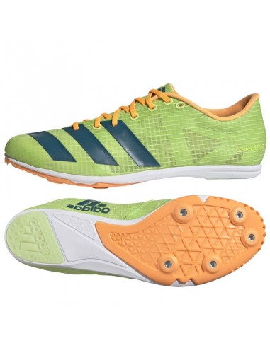 Adidas DistanceStar GY0947 Αθλητικά Παπούτσια Spikes Pulse Lime / Real Teal / Flash Orange