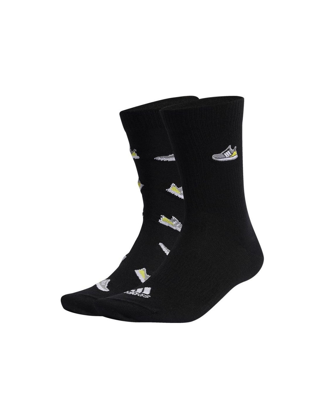 Adidas Run X Ultraboost IC1286 Running Κάλτσες Μαύρες 2 Ζεύγη