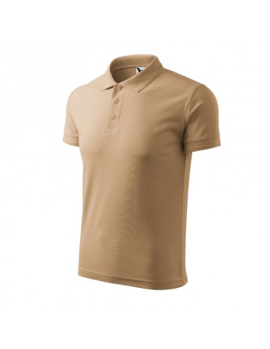 Malfini Ανδρική Διαφημιστική Μπλούζα Κοντομάνικη σε Μπεζ Χρώμα MLI-20308