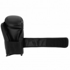 Sport Masters Rosm-MJC Jr 012334-01M Γάντια Πυγμαχίας από Συνθετικό Δέρμα για Αγώνα Μαύρα