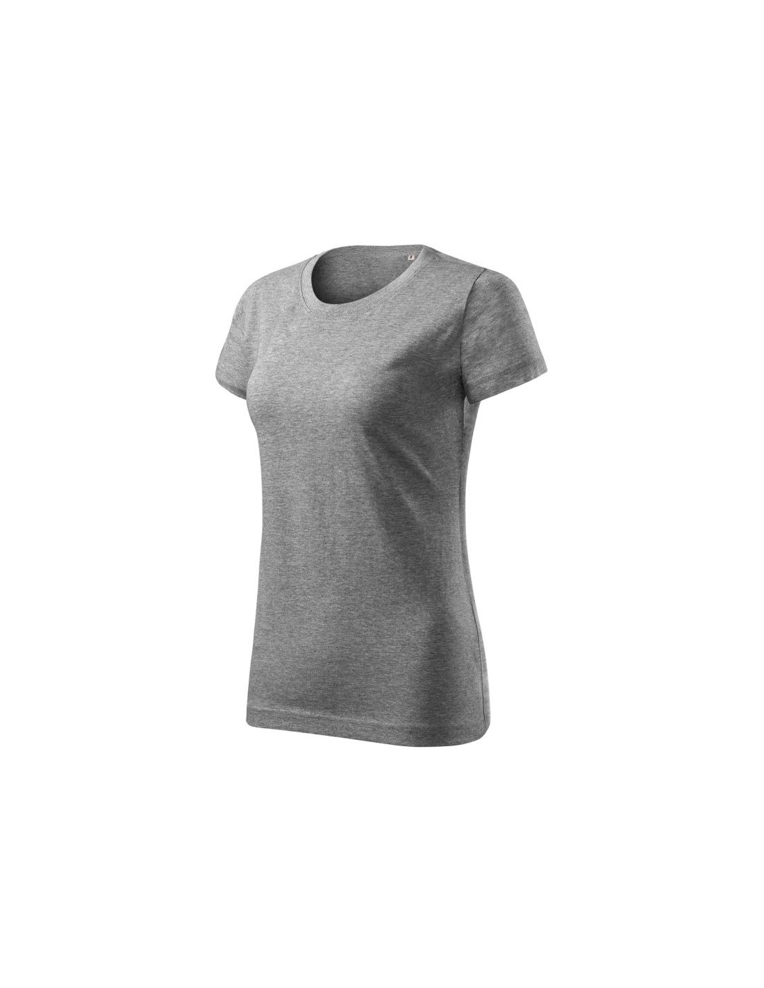 Malfini Malfini Basic Γυναικείο Διαφημιστικό T-shirt Κοντομάνικο σε Γκρι Χρώμα MLI-F3412