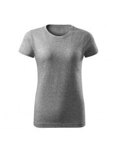 Malfini Basic Γυναικείο Διαφημιστικό T-shirt Κοντομάνικο σε Γκρι Χρώμα MLI-F3412 2