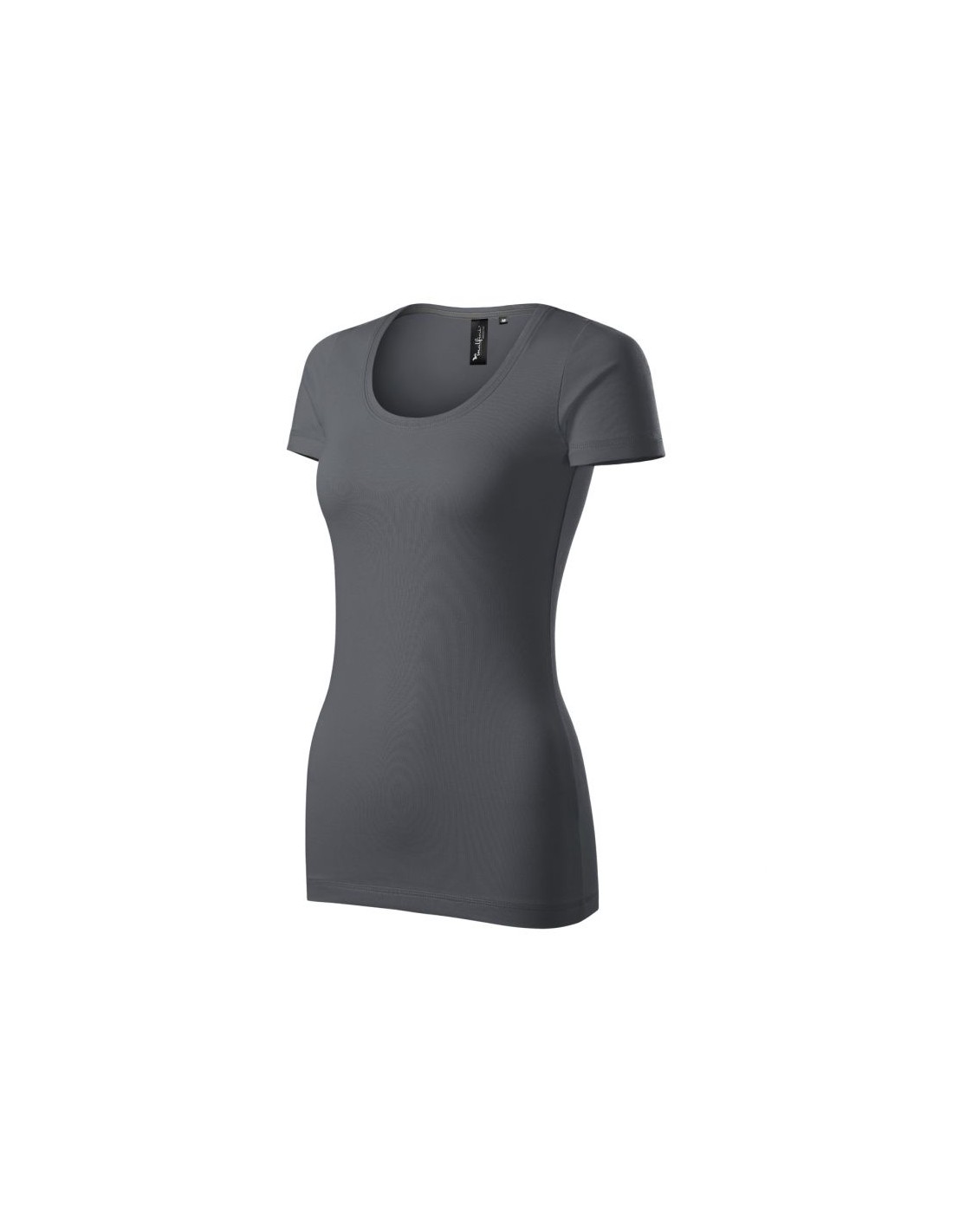 Malfini Malfini Γυναικείο Διαφημιστικό T-shirt Κοντομάνικο σε Γκρι Χρώμα MLI-15283