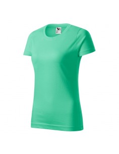 Malfini Γυναικείο Διαφημιστικό T-shirt Κοντομάνικο σε Μπλε Χρώμα MLI-13495