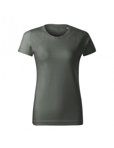 Malfini Basic Γυναικείο Διαφημιστικό T-shirt Κοντομάνικο σε Γκρι Χρώμα MLI-F3467