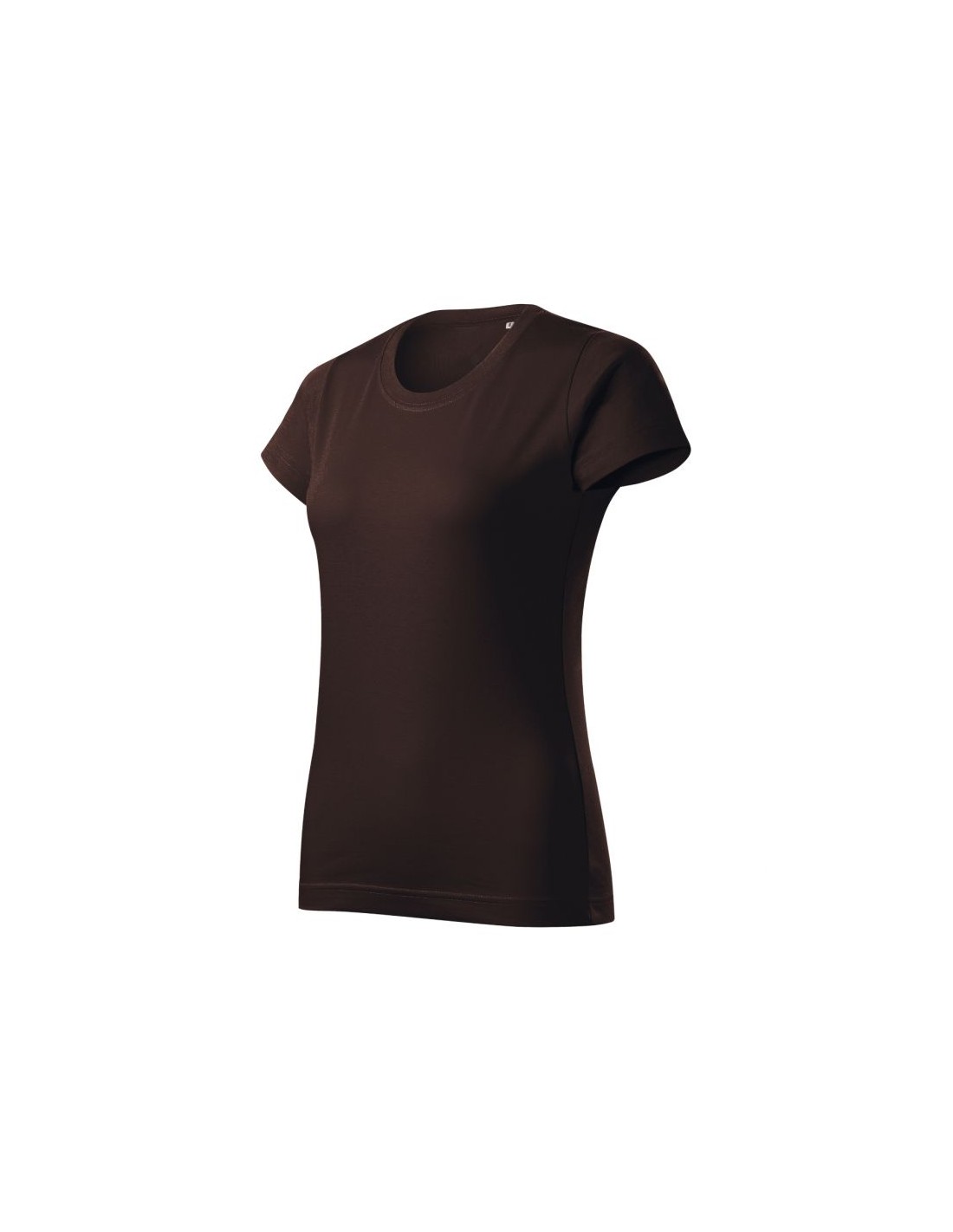Malfini Γυναικείο Διαφημιστικό T-shirt Κοντομάνικο σε Καφέ Χρώμα MLI-F3427