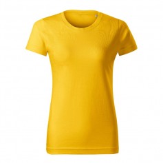 Malfini Γυναικείο Διαφημιστικό T-shirt Κοντομάνικο σε Κίτρινο Χρώμα MLI-F3404