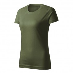 Malfini Γυναικείο Διαφημιστικό T-shirt Κοντομάνικο σε Χακί Χρώμα MLI-F3409