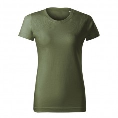 Malfini Γυναικείο Διαφημιστικό T-shirt Κοντομάνικο σε Χακί Χρώμα MLI-F3409