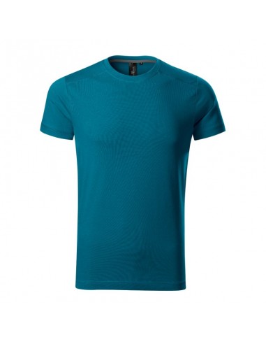 Malfini Ανδρικό Διαφημιστικό T-shirt Κοντομάνικο σε Μπλε Χρώμα MLI-15093