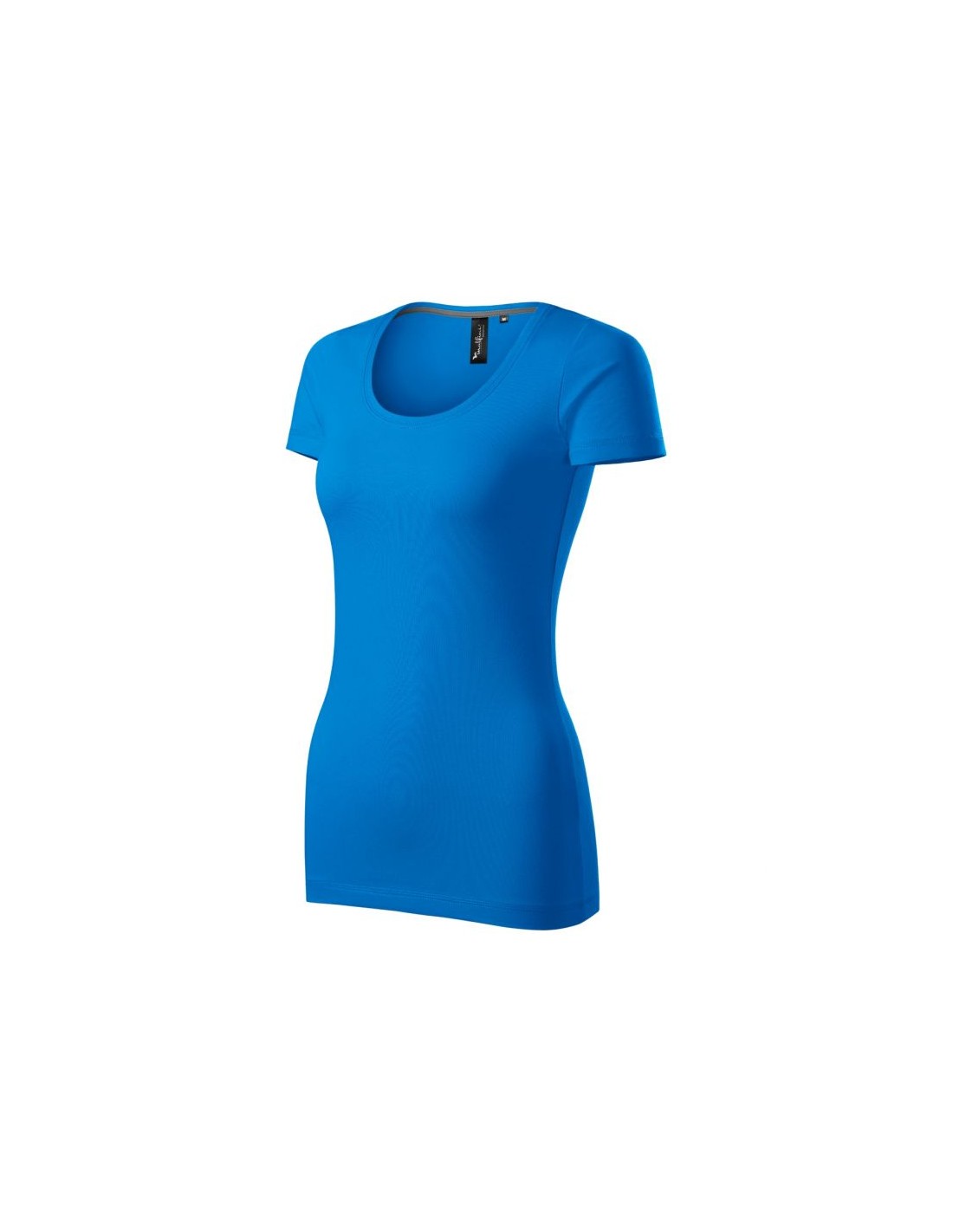 Malfini Malfini Γυναικείο Διαφημιστικό T-shirt Κοντομάνικο σε Μπλε Χρώμα MLI-15270