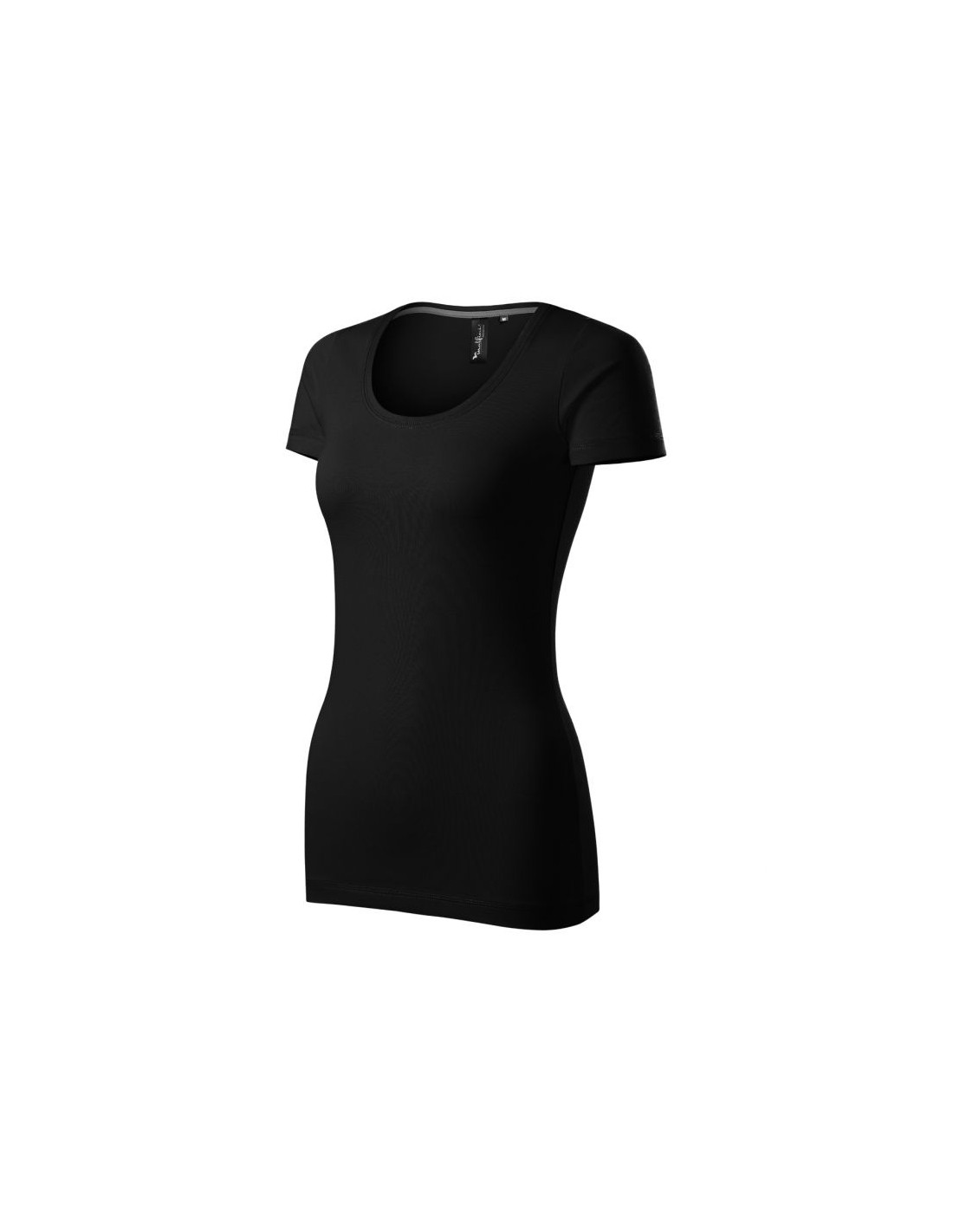 Malfini Malfini Γυναικείο Διαφημιστικό T-shirt Κοντομάνικο σε Μαύρο Χρώμα MLI-15201