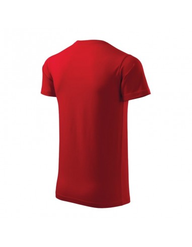 Malfini Ανδρικό Διαφημιστικό T-shirt Κοντομάνικο σε Κόκκινο Χρώμα MLI-15071
