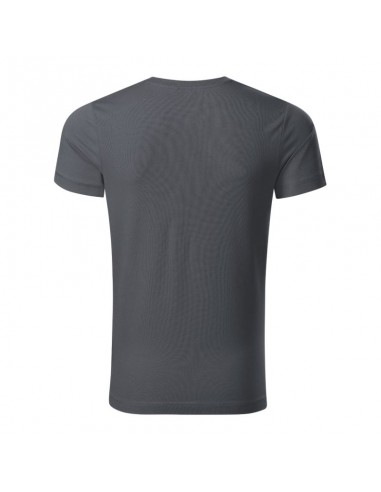 Malfini Ανδρικό Διαφημιστικό T-shirt Κοντομάνικο σε Γκρι Χρώμα MLI-15083