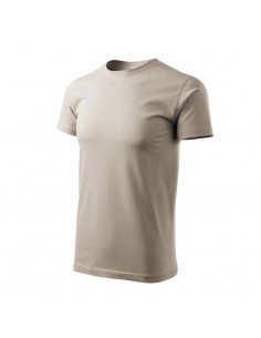 Malfini Ανδρικό Διαφημιστικό T-shirt Κοντομάνικο σε Γκρι Χρώμα MLI-12951