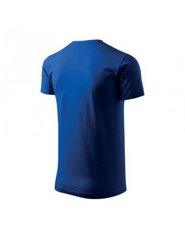 Malfini Ανδρικό Διαφημιστικό T-shirt Κοντομάνικο σε Μπλε Χρώμα MLI-12905