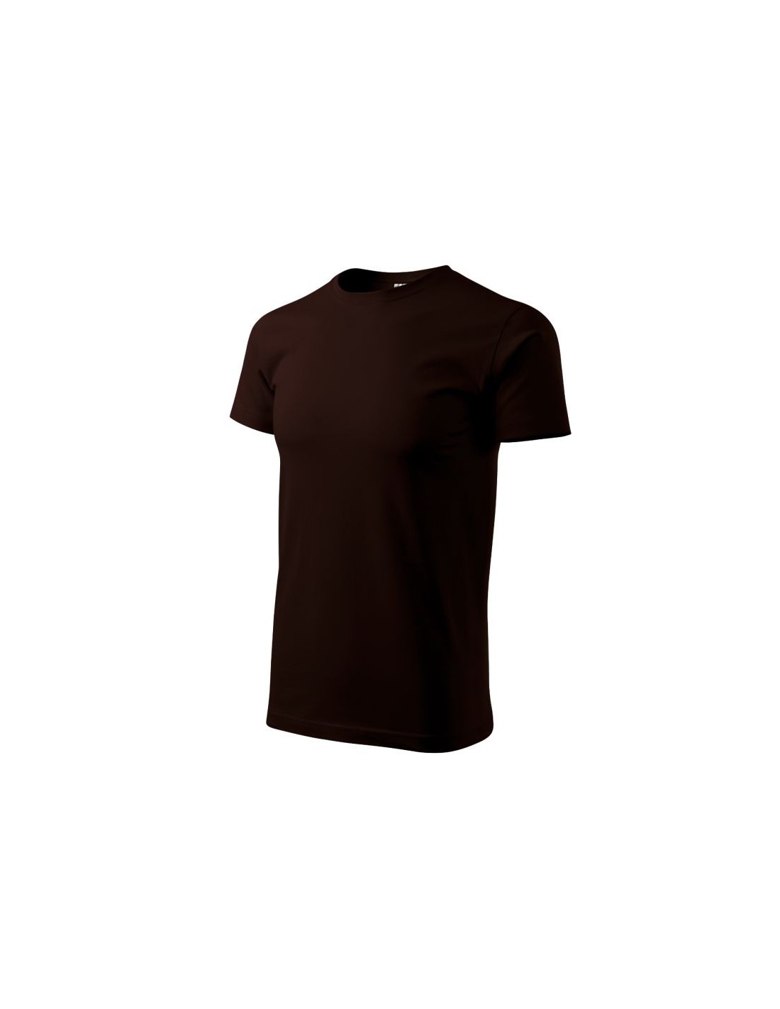 Malfini Ανδρικό Διαφημιστικό T-shirt Κοντομάνικο σε Καφ