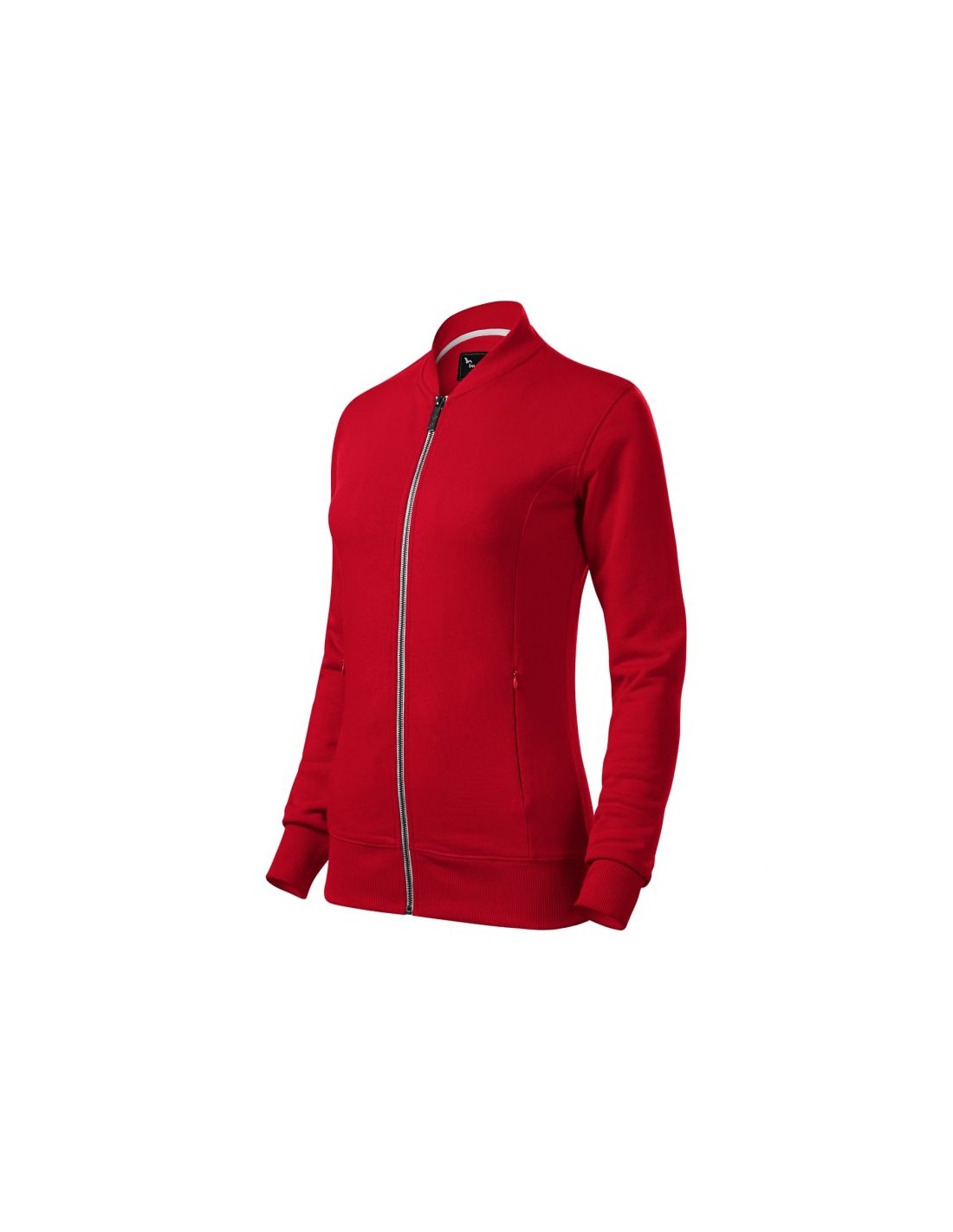 Malfini Malfini Γυναικεία Διαφημιστική Ζακέτα Μακρυμάνικη σε Κόκκινο Χρώμα MLI-45471