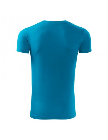 Malfini Ανδρικό Διαφημιστικό T-shirt Κοντομάνικο σε Μπλε Χρώμα MLI-14344