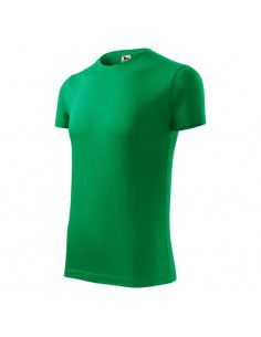 Malfini Ανδρικό Διαφημιστικό T-shirt Κοντομάνικο σε Πράσινο Χρώμα MLI-14316