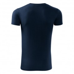 Malfini Ανδρικό Διαφημιστικό T-shirt Κοντομάνικο σε Navy Μπλε Χρώμα MLI-14302