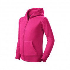 Malfini Παιδική Ζακέτα Φούτερ με Κουκούλα Φούξια MLI-41240