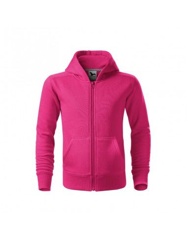 Malfini Παιδική Ζακέτα Φούτερ με Κουκούλα Φούξια MLI-41240