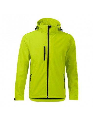 Malfini Performance Ανδρικό Χειμωνιάτικο Μπουφάν Softshell Αδιάβροχο και Αντιανεμικό Lime MLI-52262