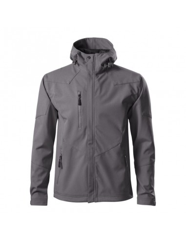 Malfini Nano Ανδρικό Χειμωνιάτικο Μπουφάν Softshell Αδιάβροχο και Αντιανεμικό Graphite MLI-53136
